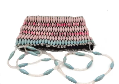 Handmade Beaded Essential Pink Bead Handbags