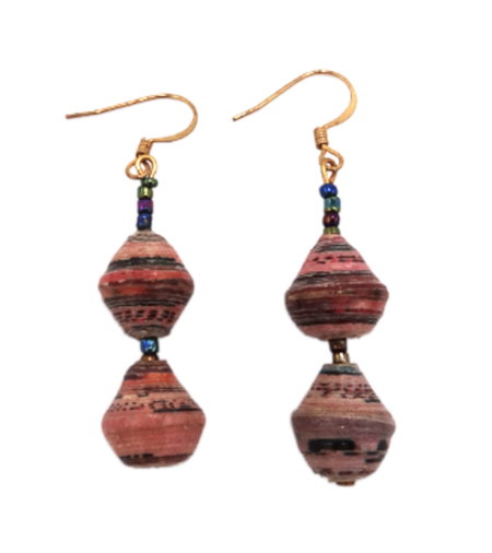 Handmade Rich Chocolate Earrings