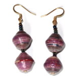 Handmade Mellow Purple Earrings