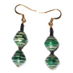 Handmade Provocative Green Earrings