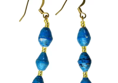 Handmade Essential Blue Earrings