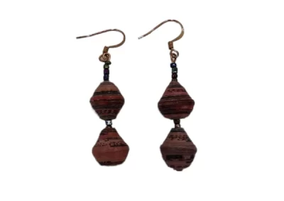 Handmade Rich Chocolate Earrings