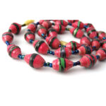 Handmade Posh Poppy Necklace