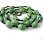 Handmade Posh Green Necklace