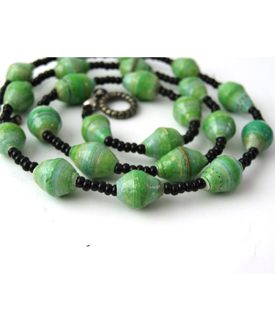 Handmade Posh Green Necklace