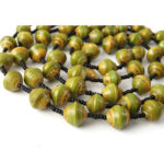 Handmade Golden Brown Luster Necklace