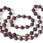 Handmade Iced Purple Necklace Bracelet Set