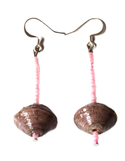 Handmade Indulgent Brown Earring