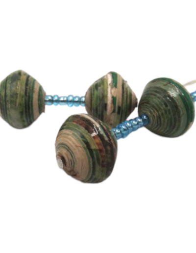 Handmade Indulgent Green Earring