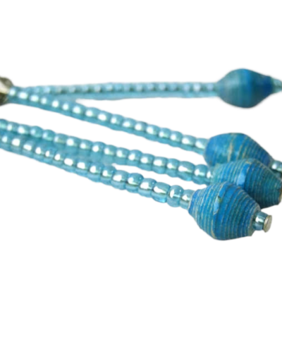 Handmade Angelic Blue Earring