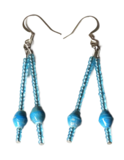 Handmade Dreamy Blue Earring