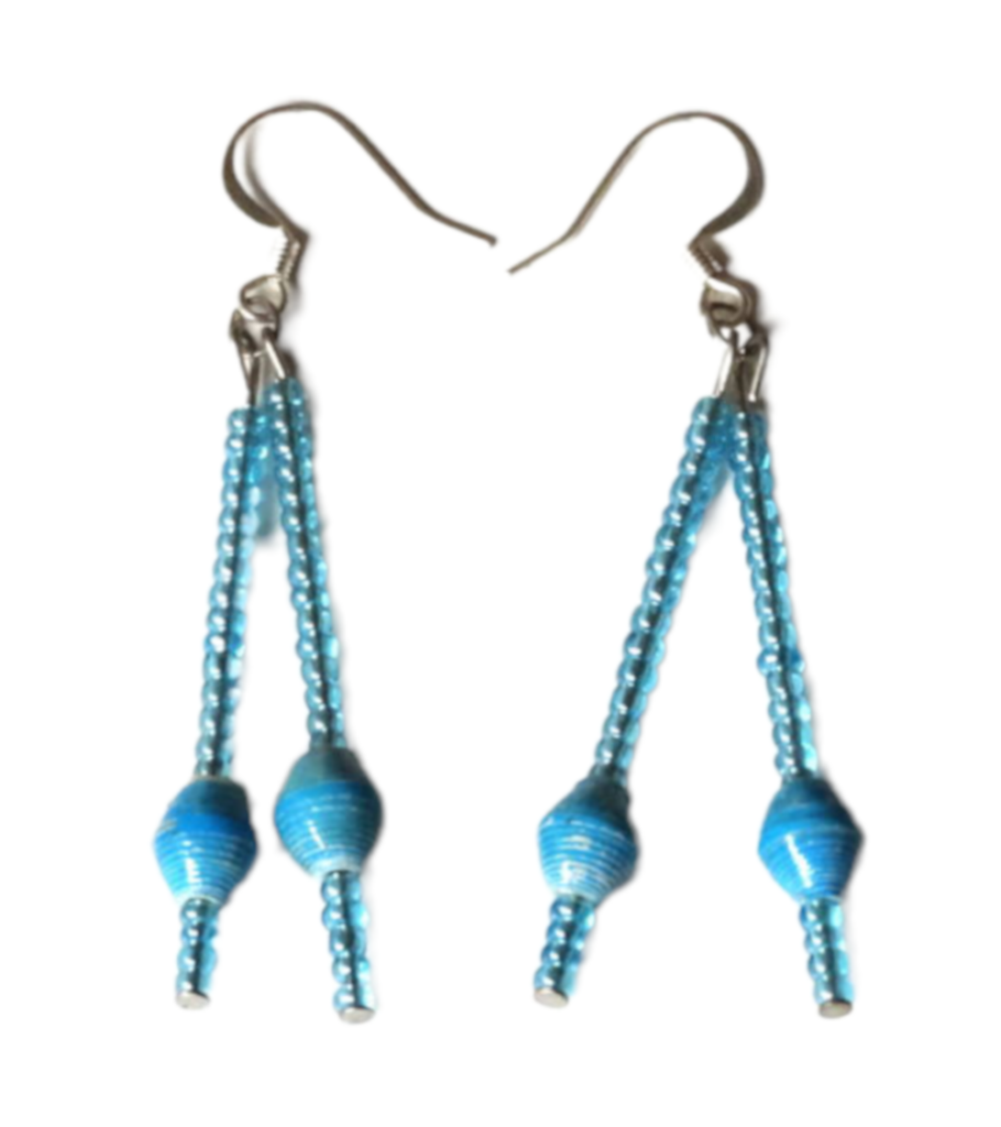Handmade Dreamy Blue Earring