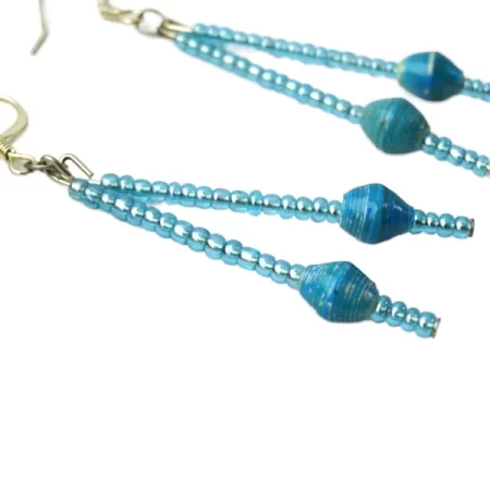 Handmade Dreamy Blue Earring