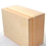 Handmade wooden gift box