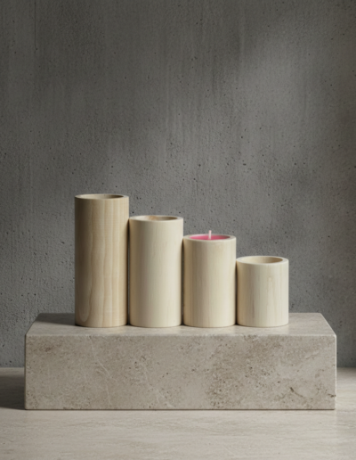 Round Candlestick Set