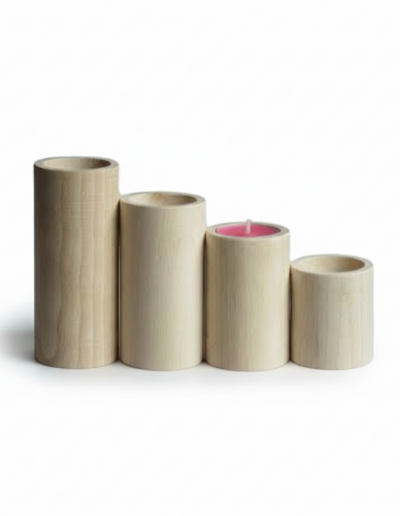 Round Candlestick Set