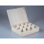 Wooden 12 Compartments Tea Bags Storage Treasure Box