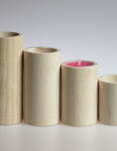 Round Candlestick Set
