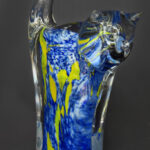 Glass Cat Blue