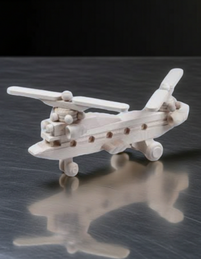 Wood Helicopter Toy