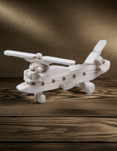 Wood Helicopter Toy