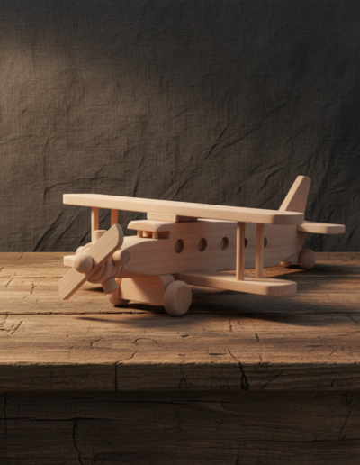 Wood Plane Toy