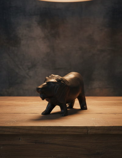 Ebony Lion Small