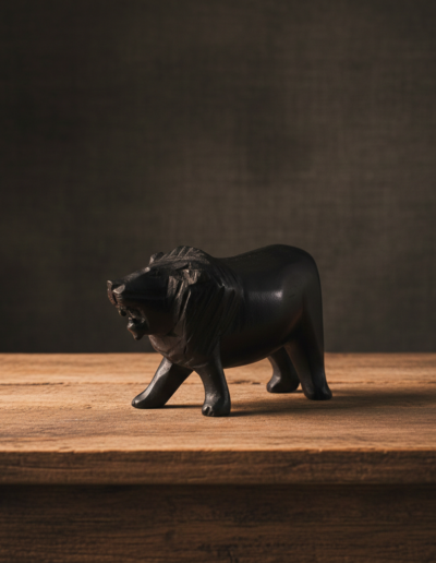 Ebony Lion Small