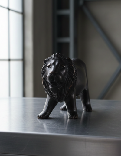 Ebony Lion Small