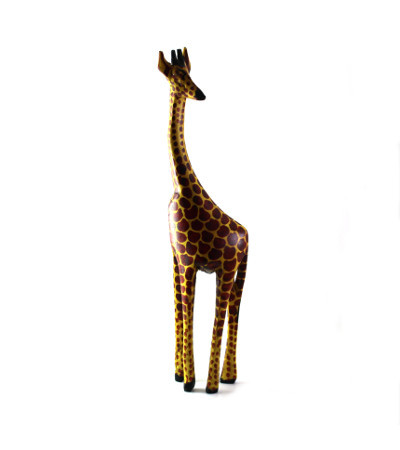 Handmade Wood Giraffe