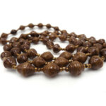 Handmade Glossy Brown Necklace