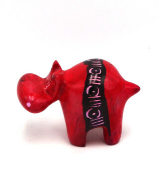 Stone Hippo Red