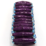 Purple Bead Bracelet |  Beaded Bracelet in Purple