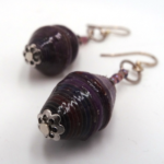 Handmade Essential Purple Earrings