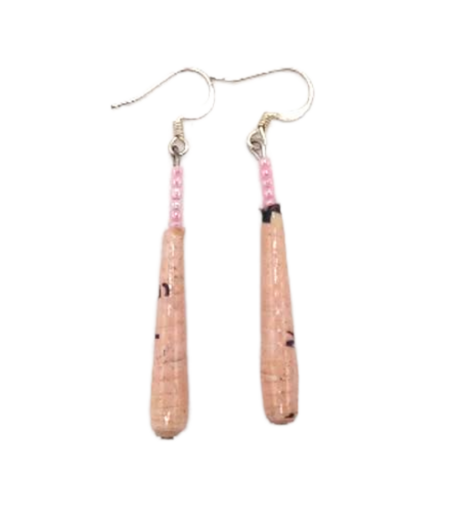 Handmade Classy Pink Earrings