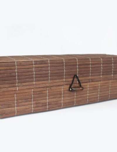 Triple Box Slatted Bamboo