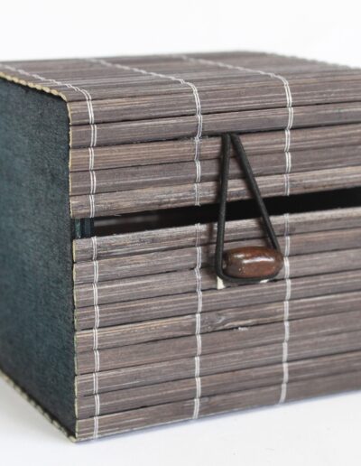 Single Box Slatted Bamboo