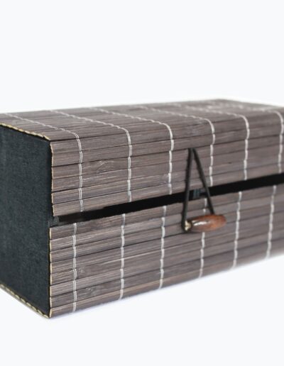 Double Box Slatted Bamboo