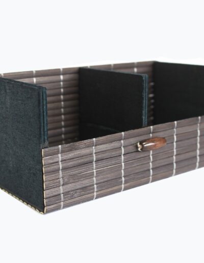 Double Box Slatted Bamboo