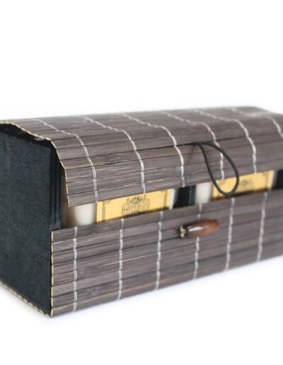 Double Box Slatted Bamboo