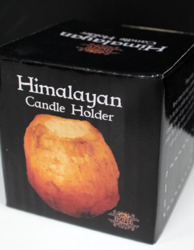 Quality Natural Salt Candle Holder