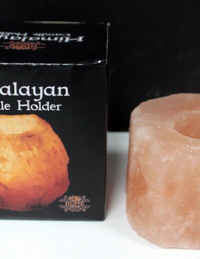 Quality Natural Salt Candle Holder