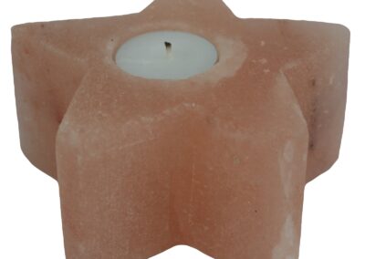 Salt Candle Holder - Star