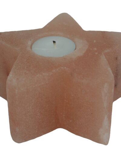 Salt Candle Holder - Star