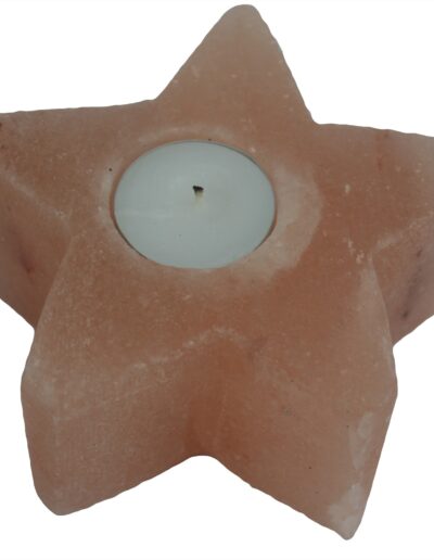 Salt Candle Holder - Star