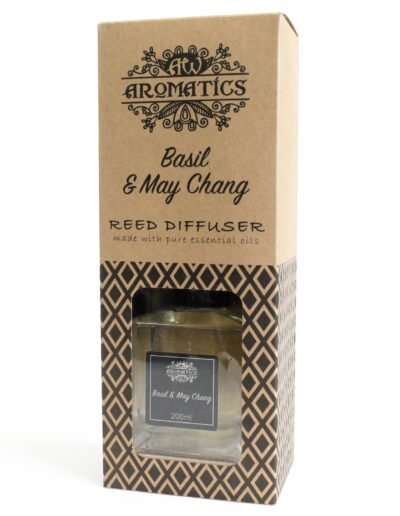 200ml Basil & Maychang Essential Oil Reed Diffuser