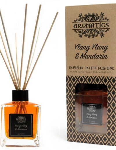 200ml Ylang Ylang & Mandarin Essential Oil Reed Diffuser