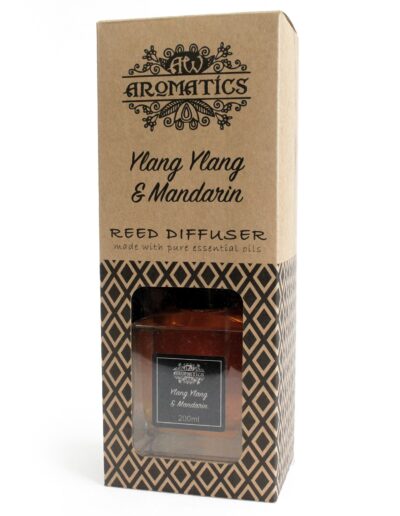 200ml Ylang Ylang & Mandarin Essential Oil Reed Diffuser