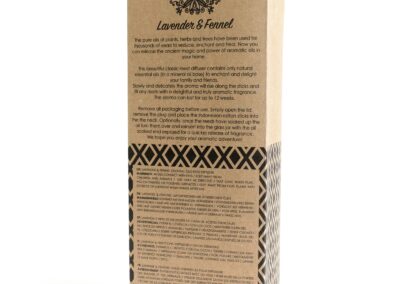 200ml Lavender & Fennel Essential Oil Reed Diffuser