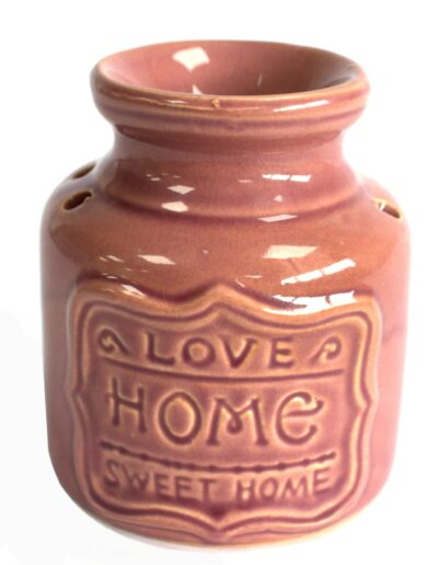 Home Oil Burner - Love Home Sweet Home - Pink